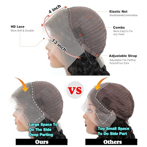 200% Density Human Hair Wig - Image 4