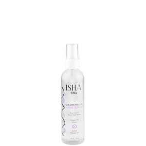 Hair serum infused with DNA for hair repair and growth.