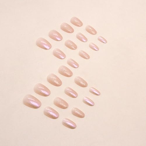 Stylish Oval Gel Nail Designs for a Chic Look - Image 3