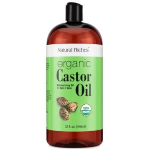 Nourishing 8 oz Castor Oil Infused Hair Strengthening Spray
