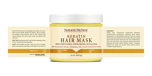 Keratin Hair Mask with Vitamins - Image 2