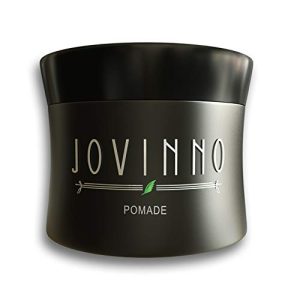 Dark hair gel for styling and hold.