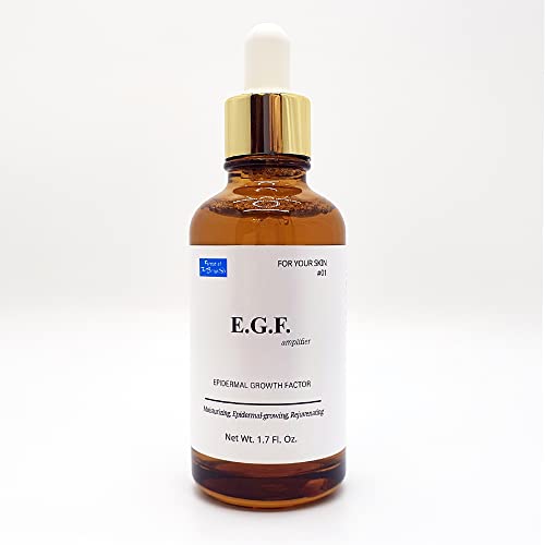 Hair serum with growth factor for hair growth.