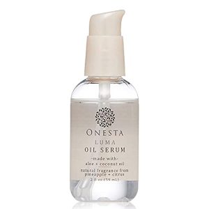 Hair serum with oil for nourishment and shine.