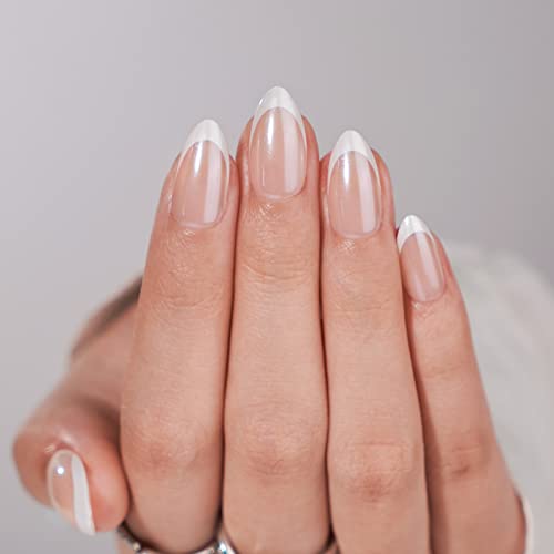 ?French Tip Stick-On Nails?