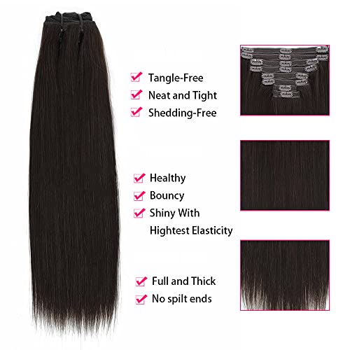 Double Weft Clip-In Hair Extension - Image 4