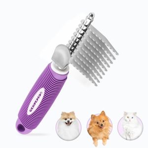 Detangle and remove knots from human hair.