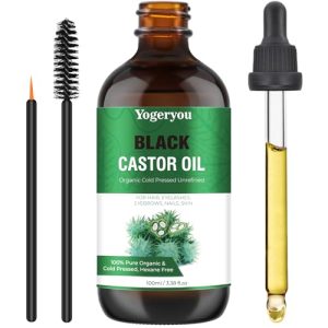 Tropic Isle Living Black Castor Oil Hair Growth 4oz Natural Formula Conditioned