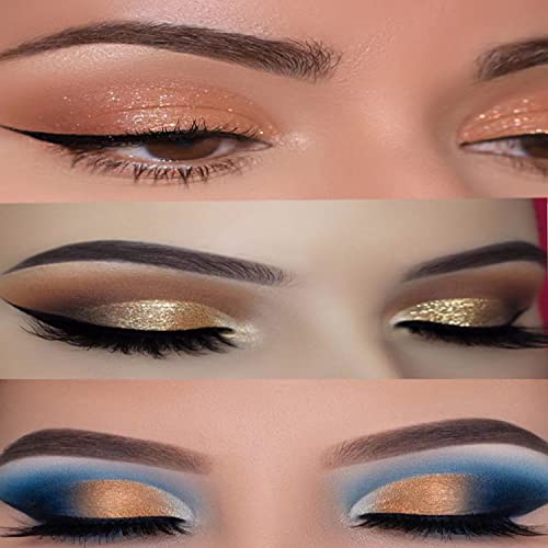 Sparkling liquid eyeshadow with diamond dust for dazzling eyes. - Image 6