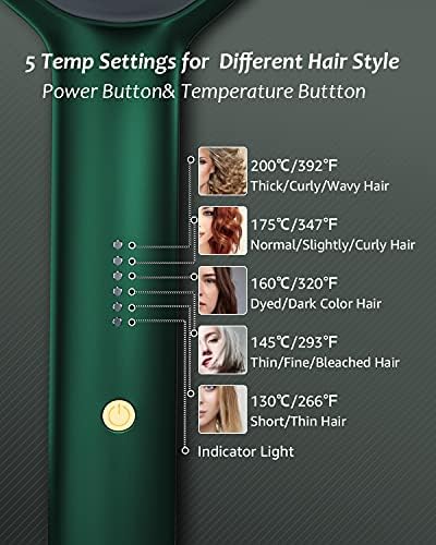 Downtown Hair Brush for Fast Hair Straightening, 10-Inch Size - Image 4