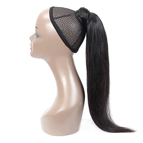 Human hair instant ponytail extension. - Image 4