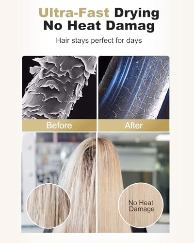 Ionic 1875W Hair Dryer for Frizz-Free Fast Drying - Image 3