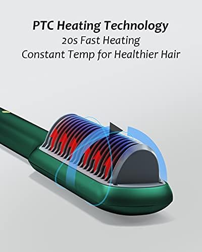 Downtown Hair Brush for Fast Hair Straightening, 10-Inch Size - Image 5