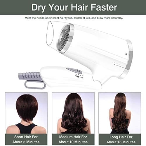 1200 Watt Lightweight Compact Chi Blow Dryer for Travel and Quick Styling - Image 5
