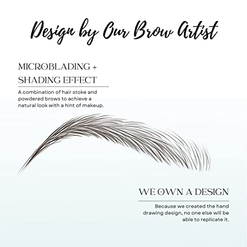 Human hair false eyebrows for natural look. - Image 4