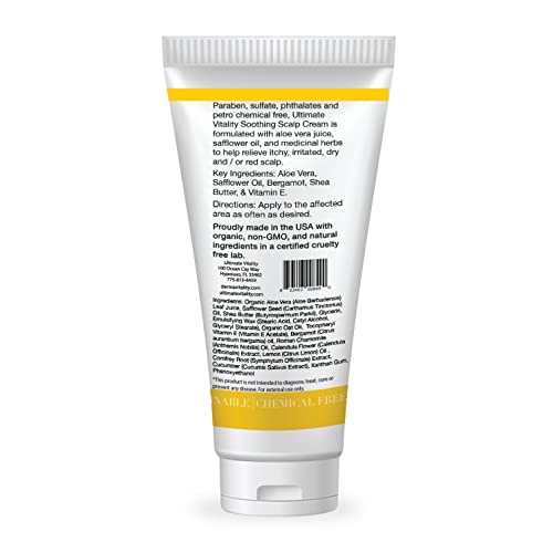 Vitael Nourishing Hair Cream 8 oz - Strengthens and Promotes Healthy Hair - Image 4