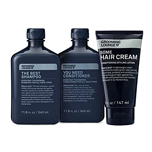 Grooming Lounge Hair Cream: Style and nourish hair easily.