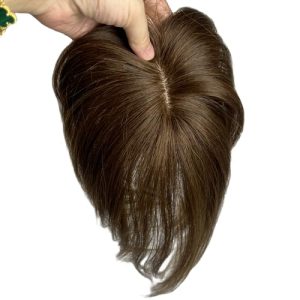 Natural Look Comfortable Fit Human Hair Wiglet Topper