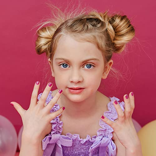 Sparkly purple nail polish for a glamorous look. - Image 5