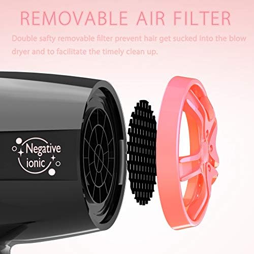 Gold and hot blow dryer for quick, sleek styling. - Image 5