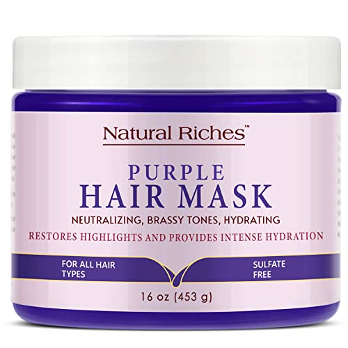 Redken Color Extend 8.5 oz Purple Hair Mask for Deep Conditioning and Brassiness Neutralization
