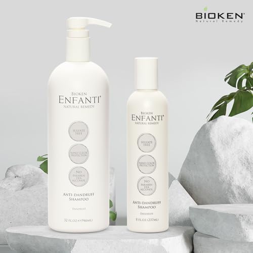 Hydrating 12 oz Dandruff Shampoo for Dry Hair, Effective Flake Control Formula - Image 7
