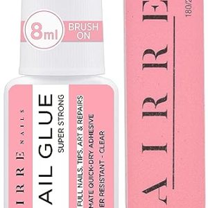 Repair cracked or broken gel nails easily.
