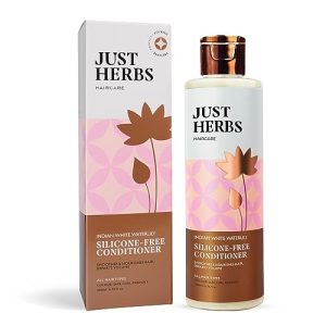 Hydrating hair conditioner by Just Herbs.