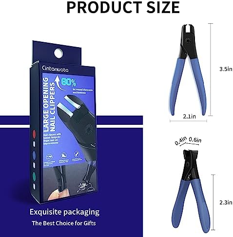 Wide Mouth Nail Clippers: Precision trimming for easy grooming. - Image 4