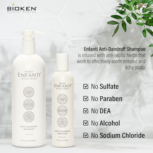 Hydrating 12 oz Dandruff Shampoo for Dry Hair, Effective Flake Control Formula - Image 5