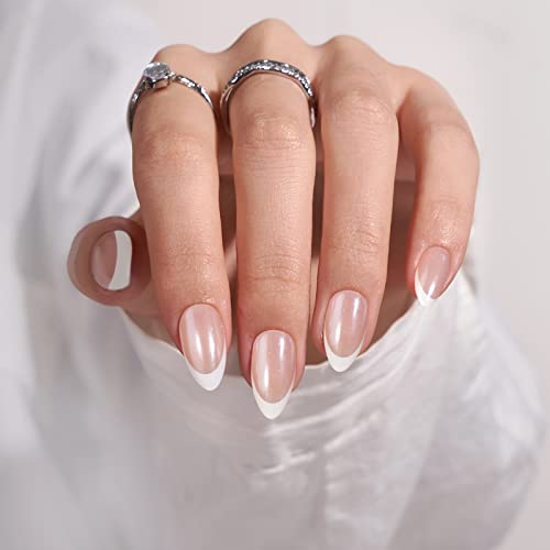 ?French Tip Stick-On Nails? - Image 2