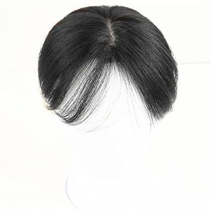 High-quality human hair wig toppers.