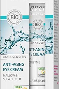 Q10 eye cream for anti-aging and brightening effects.