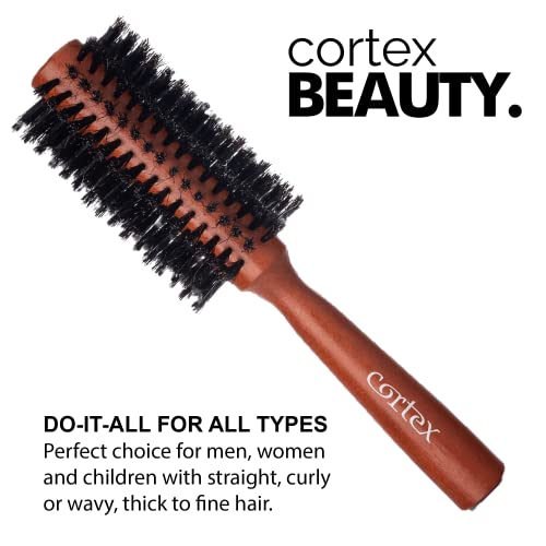 Men's 9-inch Boar Bristle Grooming Brush for Smooth Styling and Beard Care - Image 9