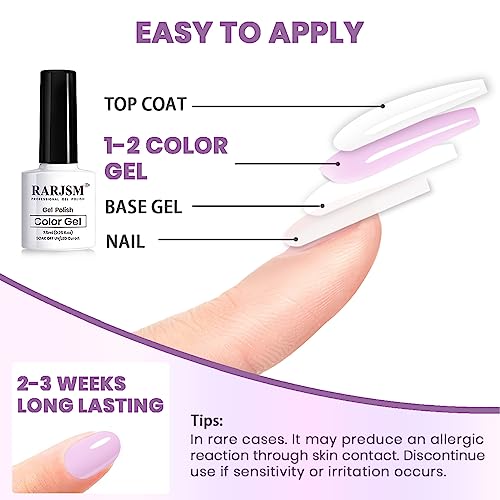 Gel polish in vibrant violet shade. - Image 7