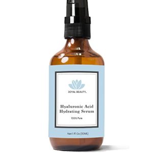 Eye cream with hyaluronic acid for hydration and firmness.