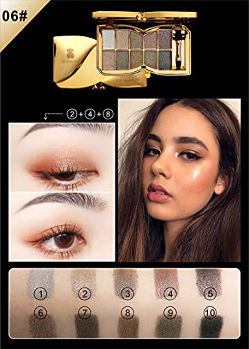 Grey eyeshadow with shimmer. - Image 3