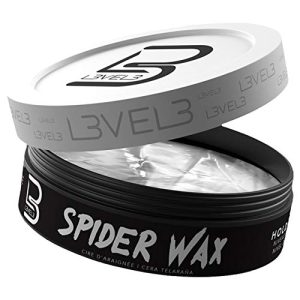 Arachnid-inspired hair wax for strong hold.