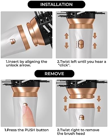 Hot Tools 1.5 Inch Black Gold Volumizer Blow Dryer Brush for Effortless Styling - Image 5