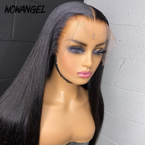 Natural Human Hair Seamless Fit Invisible Lace Wig - Comfortable Lightweight 10-Inch - Image 4