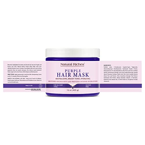 Redken Color Extend 8.5 oz Purple Hair Mask for Deep Conditioning and Brassiness Neutralization - Image 3