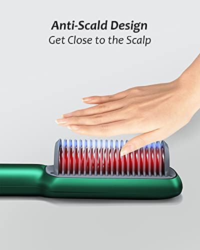 Downtown Hair Brush for Fast Hair Straightening, 10-Inch Size - Image 6
