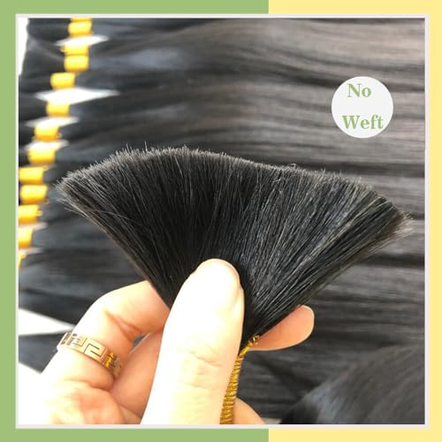 Milky Way 18 Inch Wavy 100% Remy Human Hair Extensions Wet Look - Image 7
