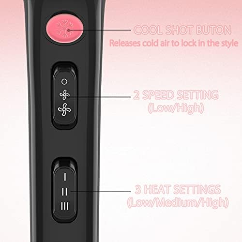 Gold and hot blow dryer for quick, sleek styling. - Image 3