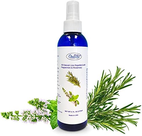 Minty hair spray for a refreshing scent.