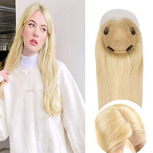 White human hair toppers for natural-looking hair solutions.