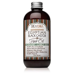 Nourishing Castor Oil and Glycerin Hair Mask for Deep Conditioning, 8 oz
