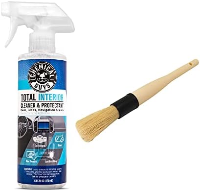 Chemical Guys Boar Hair Brush for Detailing Cars and Trucks, Durable and Effective