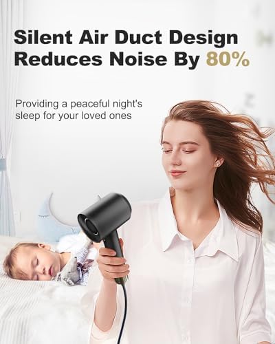 Ionic 1875W Hair Dryer for Frizz-Free Fast Drying - Image 2