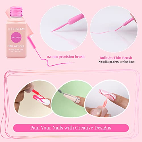 Glam Gel Polish: Long-lasting, vibrant colors for nails. - Image 2